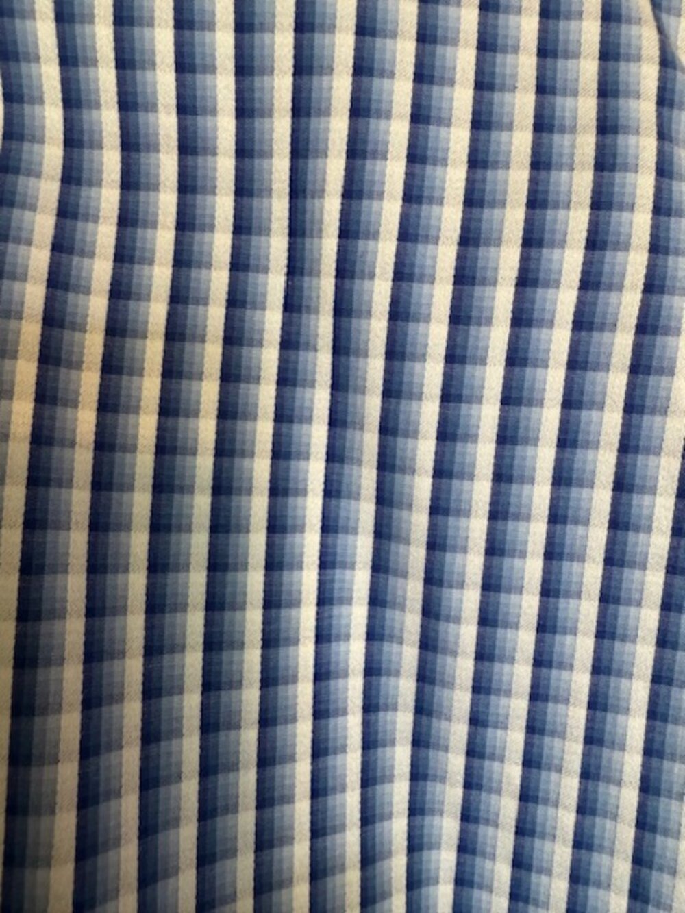 Refined Blue Stripe Pronto Uomo Slim-Fit Dress Shirt - Picture 5 of 5